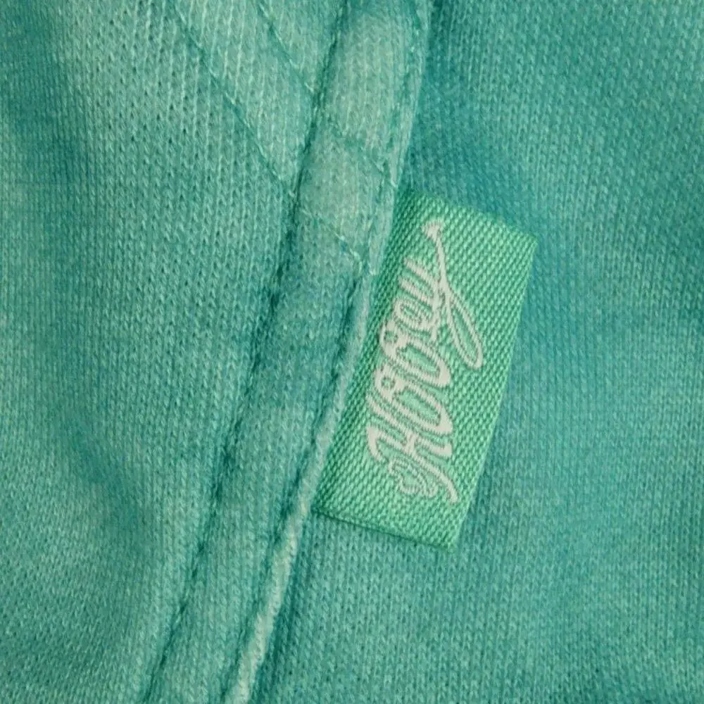 Hooey Hoodie Sweatshirt Womens XL Blue Rope Like A Girl Marble Fleece Pullover